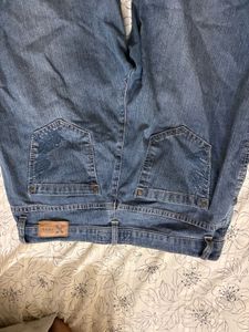 Wide Leg Denim Jeans