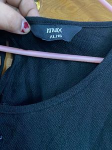 Max Elegant Black Top XL