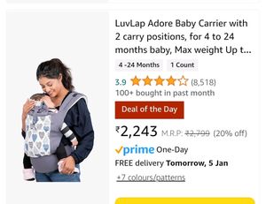 Luvlap Baby Carrier