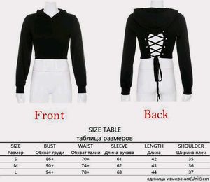 Cut Out Crop Hooded Top