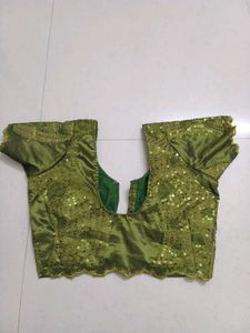Work Heavy Green Women Blouse