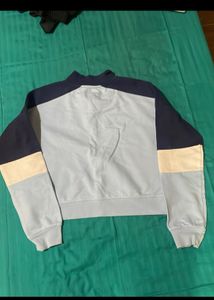 Blue sweatshirt