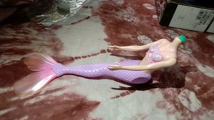 Rare Barbie Purple Odile Mermaid Body