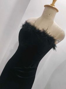 Black Velvet Gown