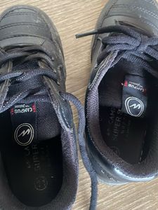Black Campus School Shoes Size UK 11