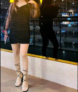 Velvet Black Dress