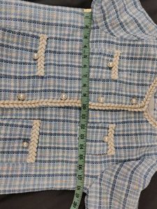 Blue/White Jacket Girl