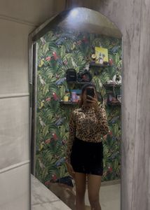Leopard Print Top