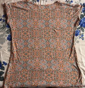 Paisley Print Tee