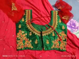 Navaratri Lehenga Without Blouse