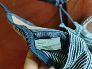 Combo Of 2 Striped Bra