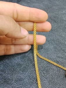 1Gram Gold Chain Double Layered