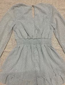 Sea Green Dress