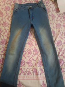 Light Wash Denim Jeans