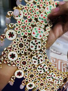Heavy Kundan Jewellery Set
