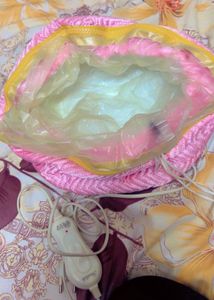Pink Heated Hair Cap