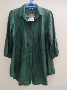Beautiful Green Korean Shirt - S/M