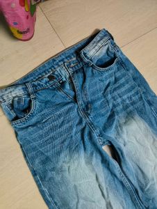 Black Straight Leg Jeans