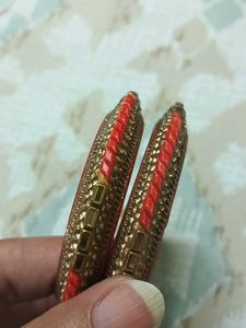 Red Bangadi For Mix And Match