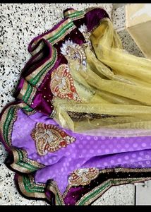 Heavy Festive Saree... Negotiable Slightly