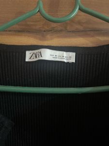 Zara Fitted Knit Top