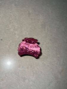 Sparkly Pink Hair Claw Clip