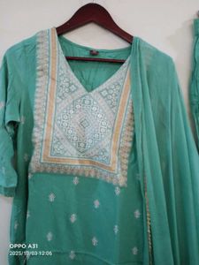 Elegant Green Kurta Set