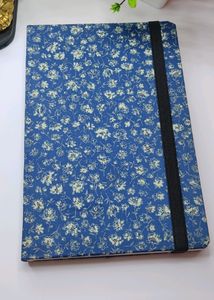 Beautiful Handmade Fabric Covered Diary
