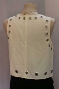 Forever 21 White Embellished Tank Top