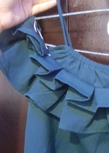 Ruffled Off-Shoulder Top