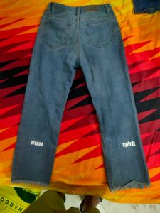 vintage washed jeans totally new