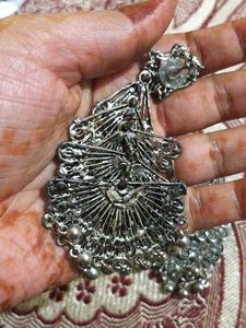 Peacock Jhumka Earrings