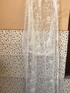 Elegant White Embroidered Kurta Set