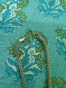 Statement Oxidized Silver Necklace