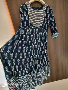 Blue Gawn Kurti