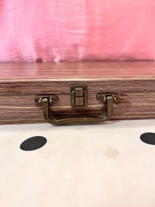 Glossy Wooden Finish Storage Box