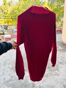[SALE]Cotton Turtle Neck Dress For Winters