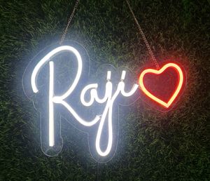 neon light customized name
