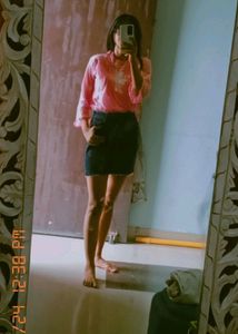 Pink Embroidery Top
