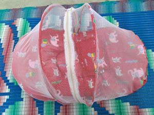 Baby Sleeping Bed With Net And Pillow