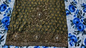 Haviy Work Suit Satin Shalwar