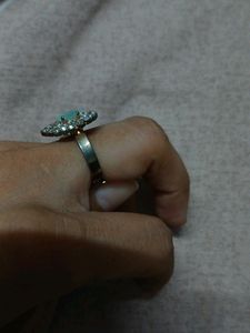 Blue Stone AD Ring