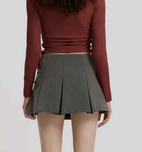 Red Long Sleeve Top