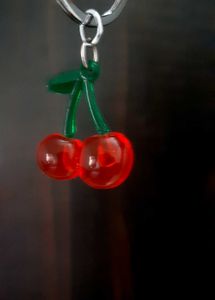 Cherry Keychain