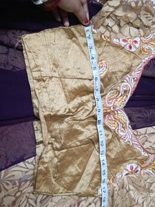 Saree with blouse