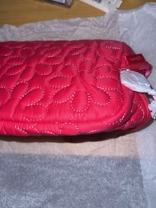 Pink Cosmetic Pouch