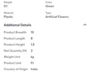 ARTIFICIAL HANGING PLANTS