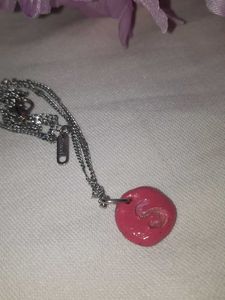 Cute Name Initial Chain Pendant
