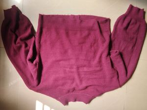 Wine Purple Cardigan