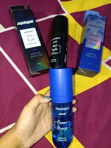 Aqualogica Perfume Body Mist Bundle